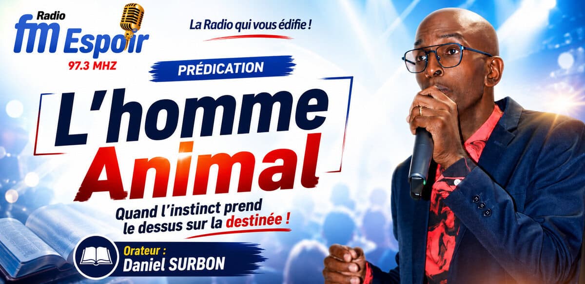 affiche l'homme animal