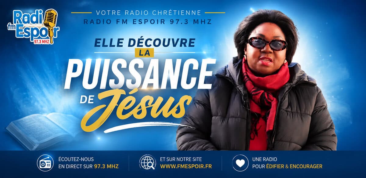 Elle découvre la puissance de Jésus
