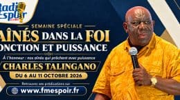 POSSÈDE 2026 AVEC L’IDENTITÉ DU CHRIST/ CHARLES TALINGANO
